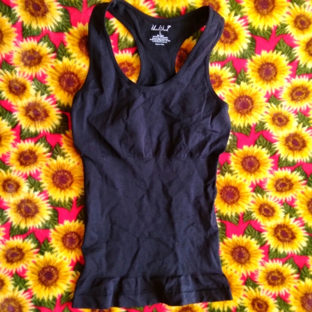 Under Where? Shapewear tank top undershirt size L